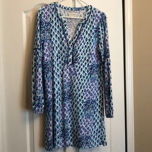 Lilly Pulitzer Long-Sleeve Cotton Dress